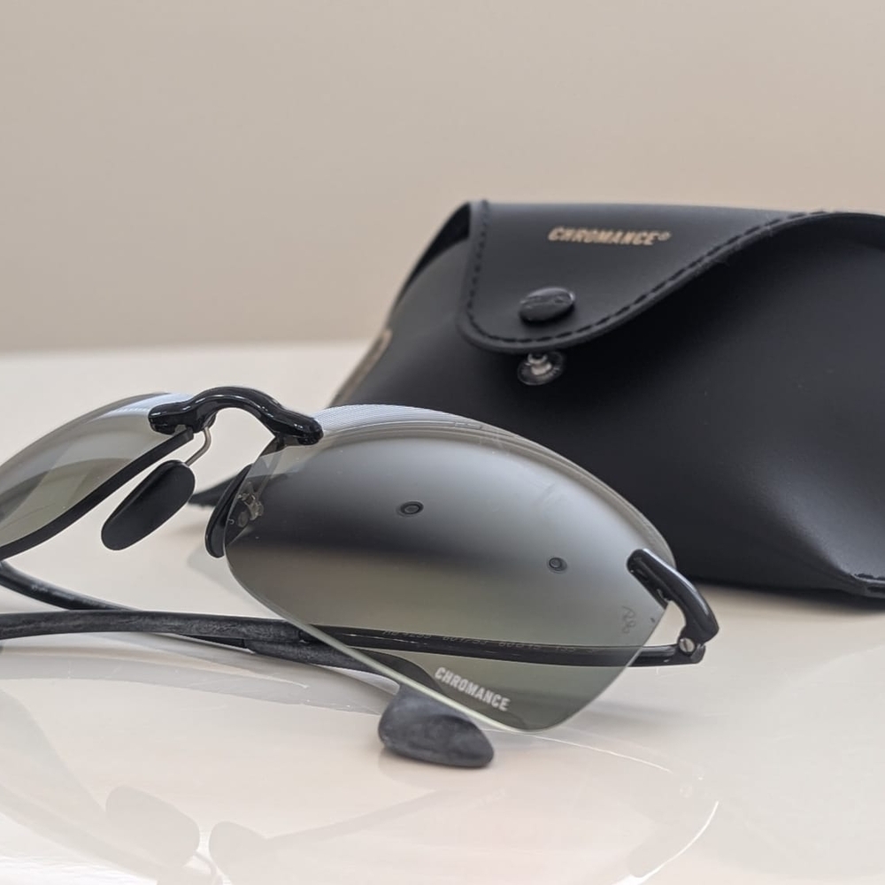 Ray-Ban Black and Gray Sunglasses